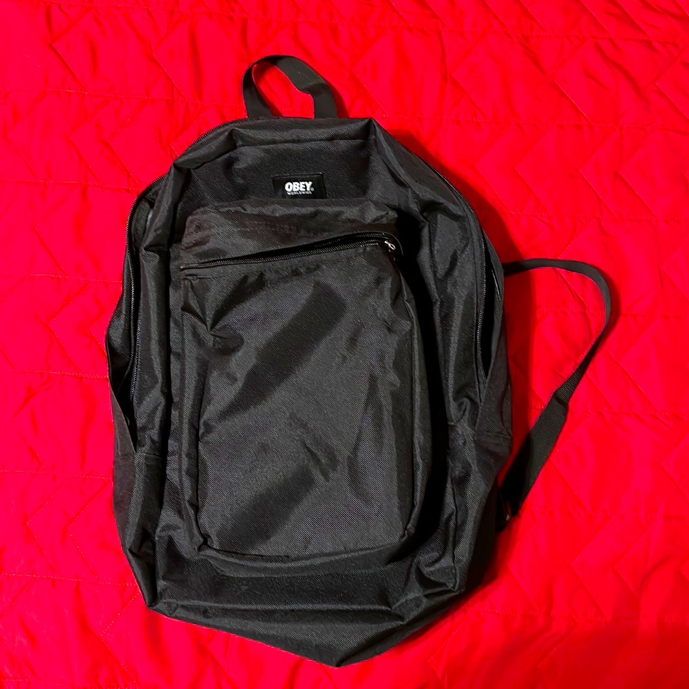 NWOT Obey black backpack